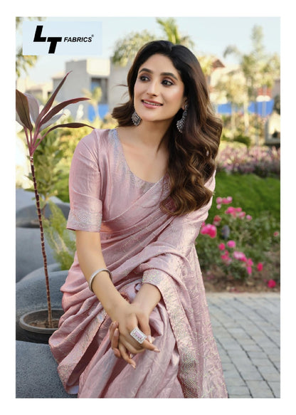 Primark Vol 6 Lt Fabrics Silk Sarees Wholesaler Gujarat