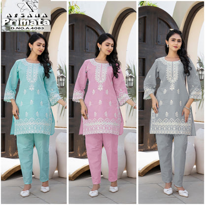 Primata Afsana Cotton Co Ord Set Supplier Gujarat