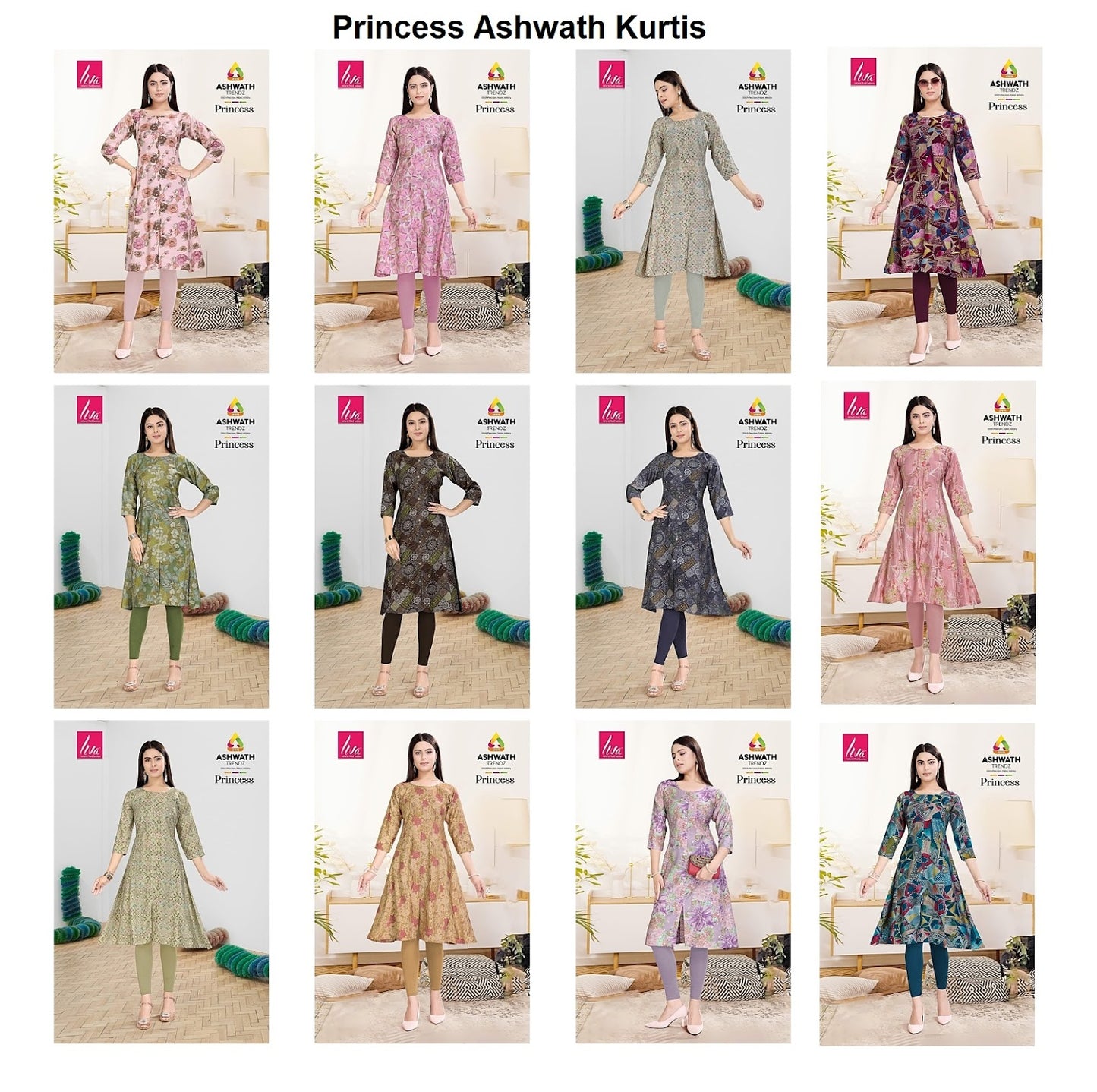 Princess Ashwath Chanderi Kurtis Manufacturer