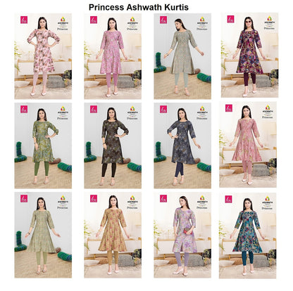 Princess Ashwath Chanderi Kurtis Manufacturer