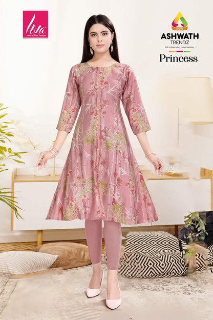 Princess Ashwath Chanderi Kurtis Manufacturer