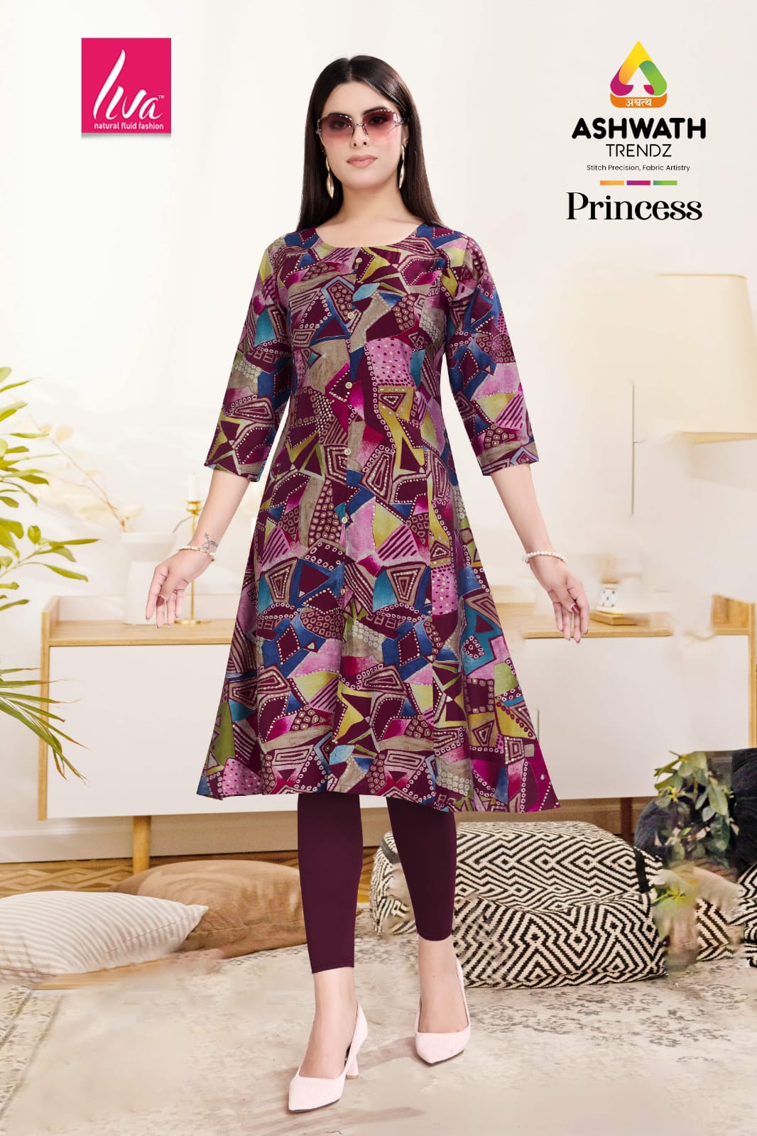 Princess Ashwath Chanderi Kurtis Manufacturer