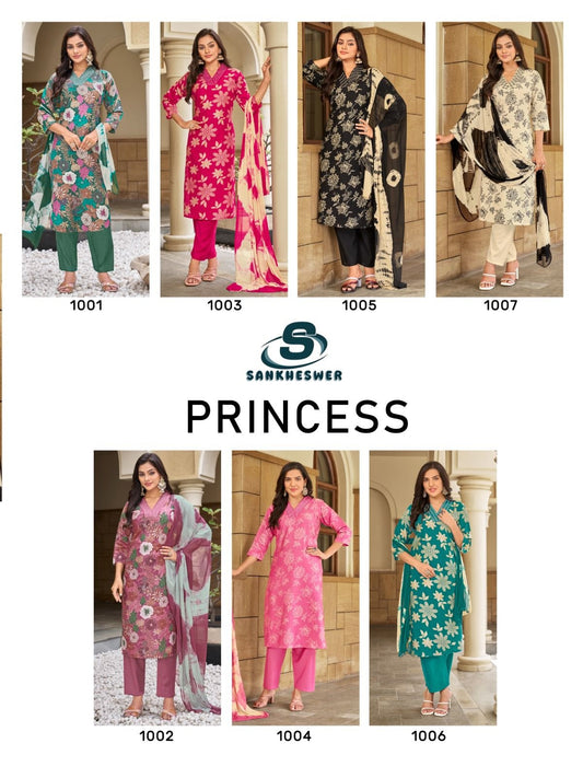 Princess Sankheswer Vertican Readymade Pant Style Suits Wholesale