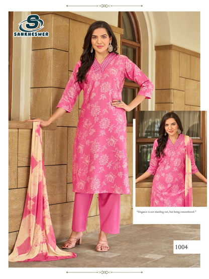 Princess Sankheswer Vertican Readymade Pant Style Suits Wholesale