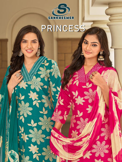 Princess Sankheswer Vertican Readymade Pant Style Suits Wholesale
