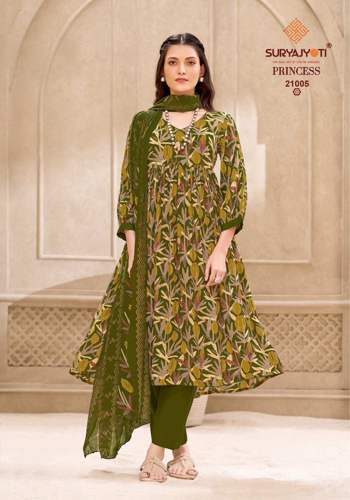 Princess Vol 21 Suryajyoti Heavy Reyon Pant Style Suits Exporter Gujarat