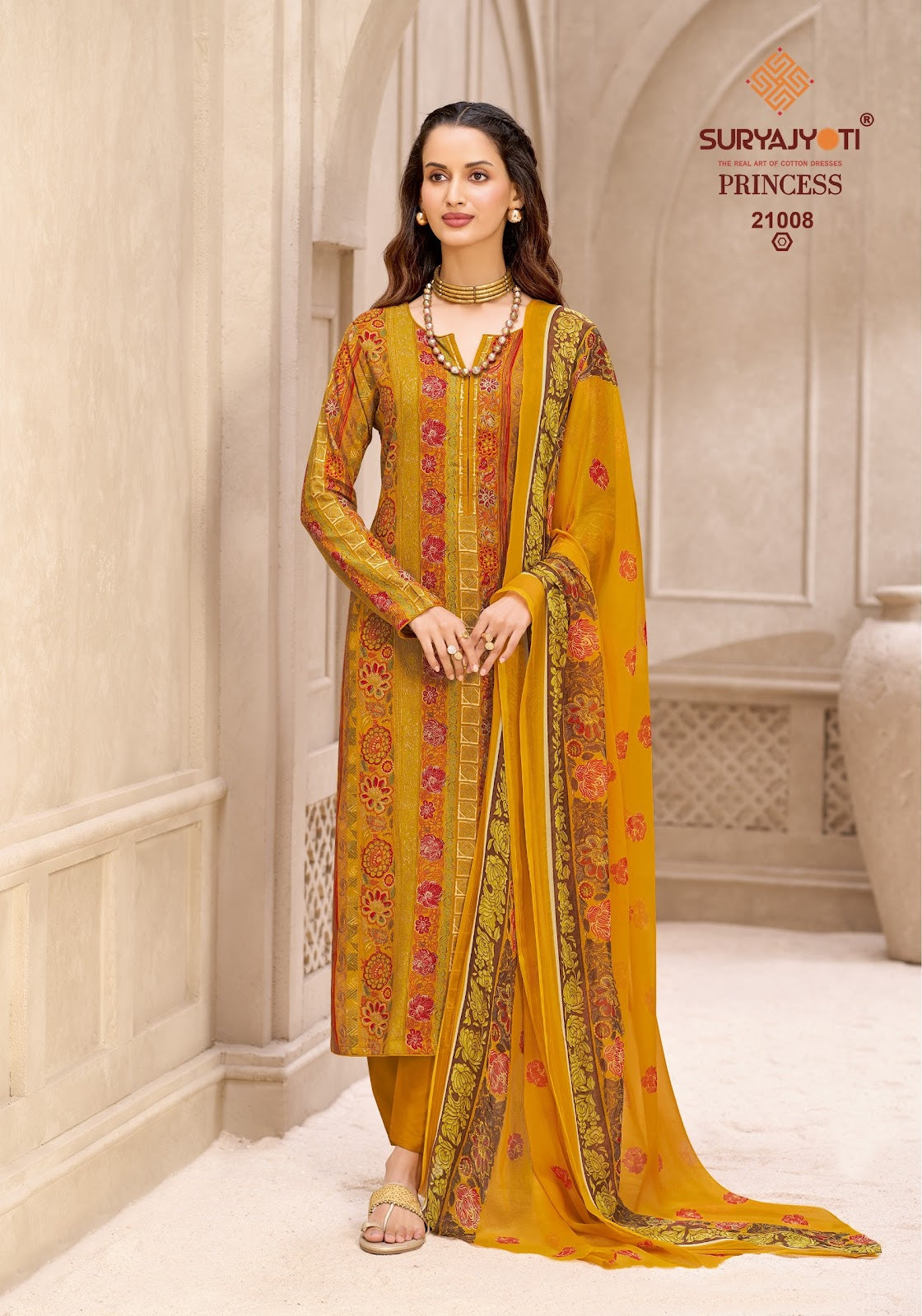 Princess Vol 21 Suryajyoti Heavy Reyon Pant Style Suits Exporter Gujarat