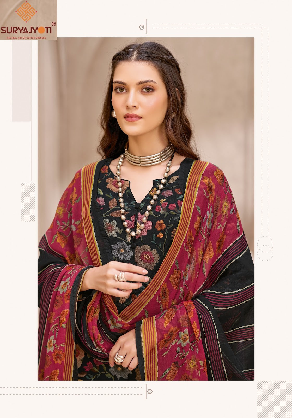 Princess Vol 21 Suryajyoti Heavy Reyon Pant Style Suits Exporter Gujarat