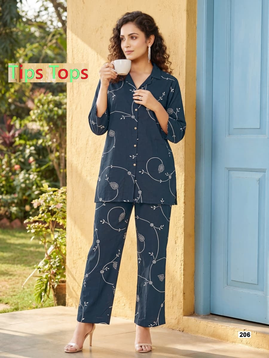 Princess Vol 2 Tips Tops Reyon Co Ord Set Wholesaler Gujarat