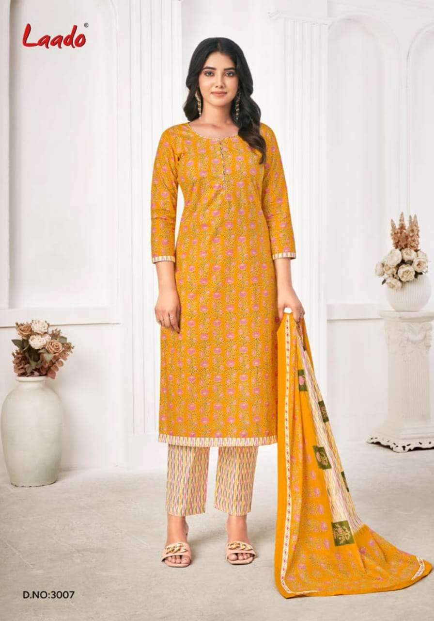 Princess Vol 3 Laado Cotton Dress Material Exporter Ahmedabad