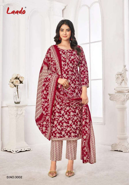 Princess Vol 3 Laado Cotton Dress Material Exporter Ahmedabad