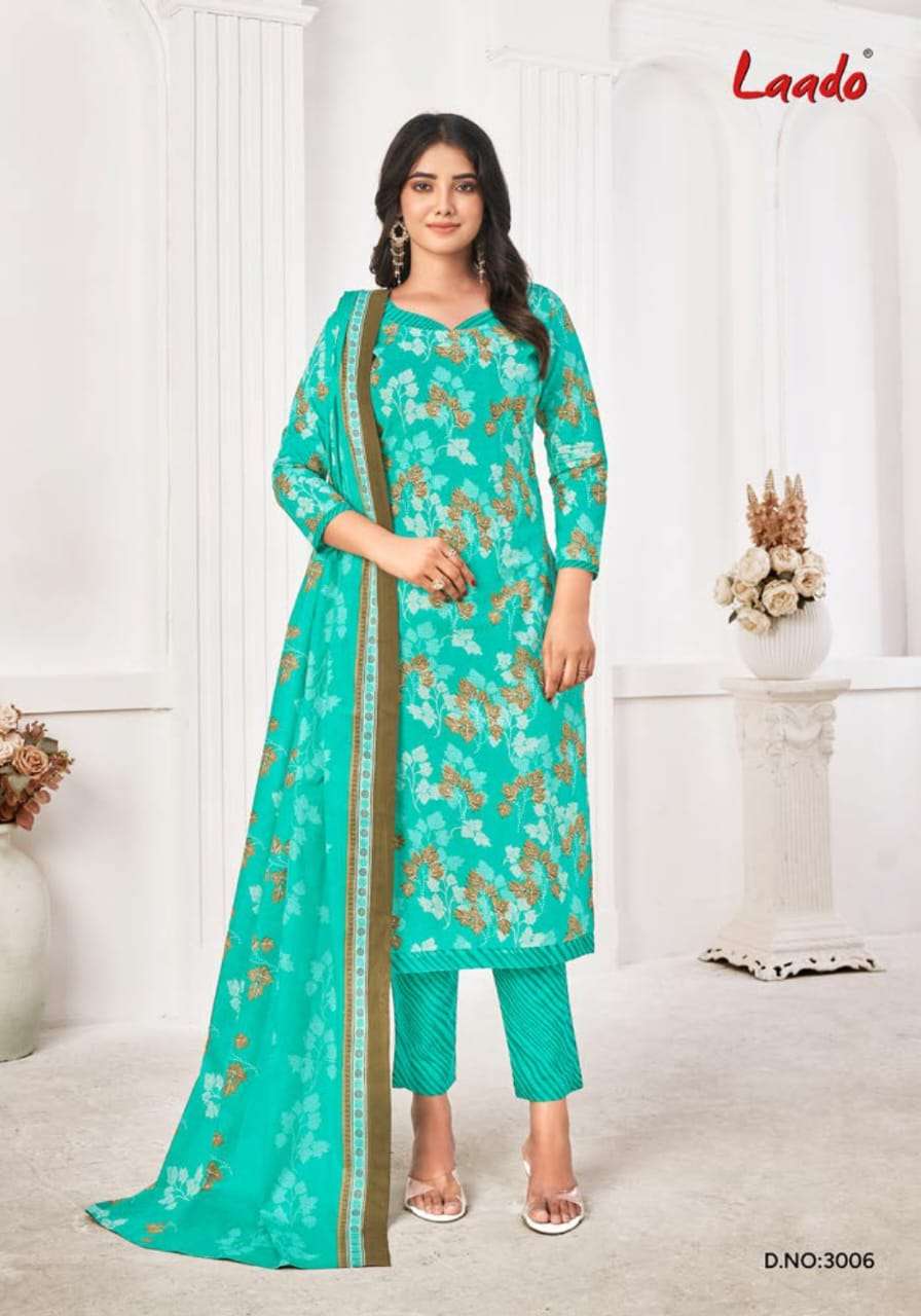 Princess Vol 3 Laado Cotton Dress Material Exporter Ahmedabad