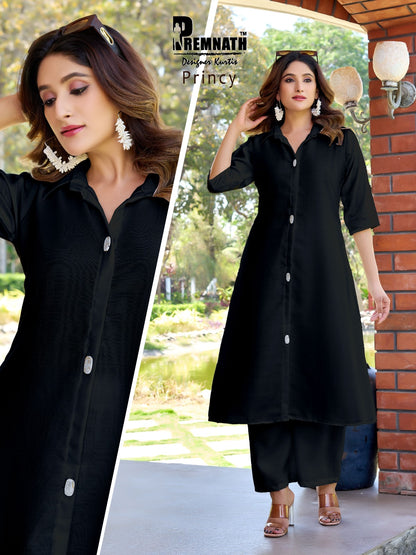 Princy Premnath Vetican Kurti Plazzo Set Wholesale