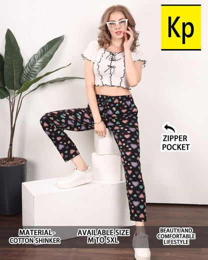 Print 050626 Kp Cotton Women Night Lower Wholesale Price