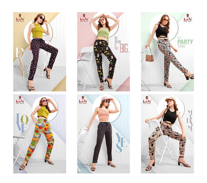 Print 0506 Lichi Hosiery Women Night Lower Exporter Ahmedabad