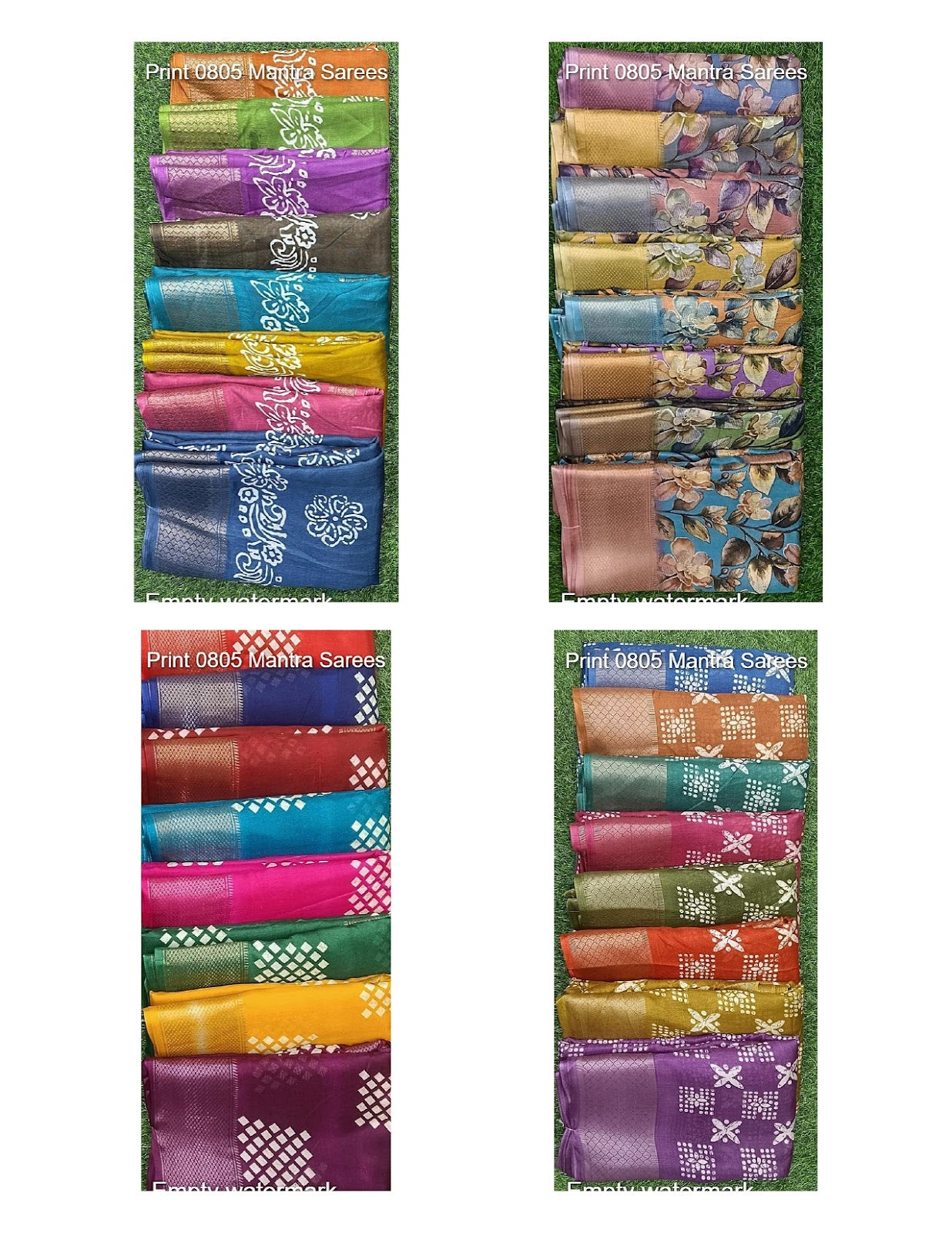 Print 0805 Mantra Sarees Supplier India