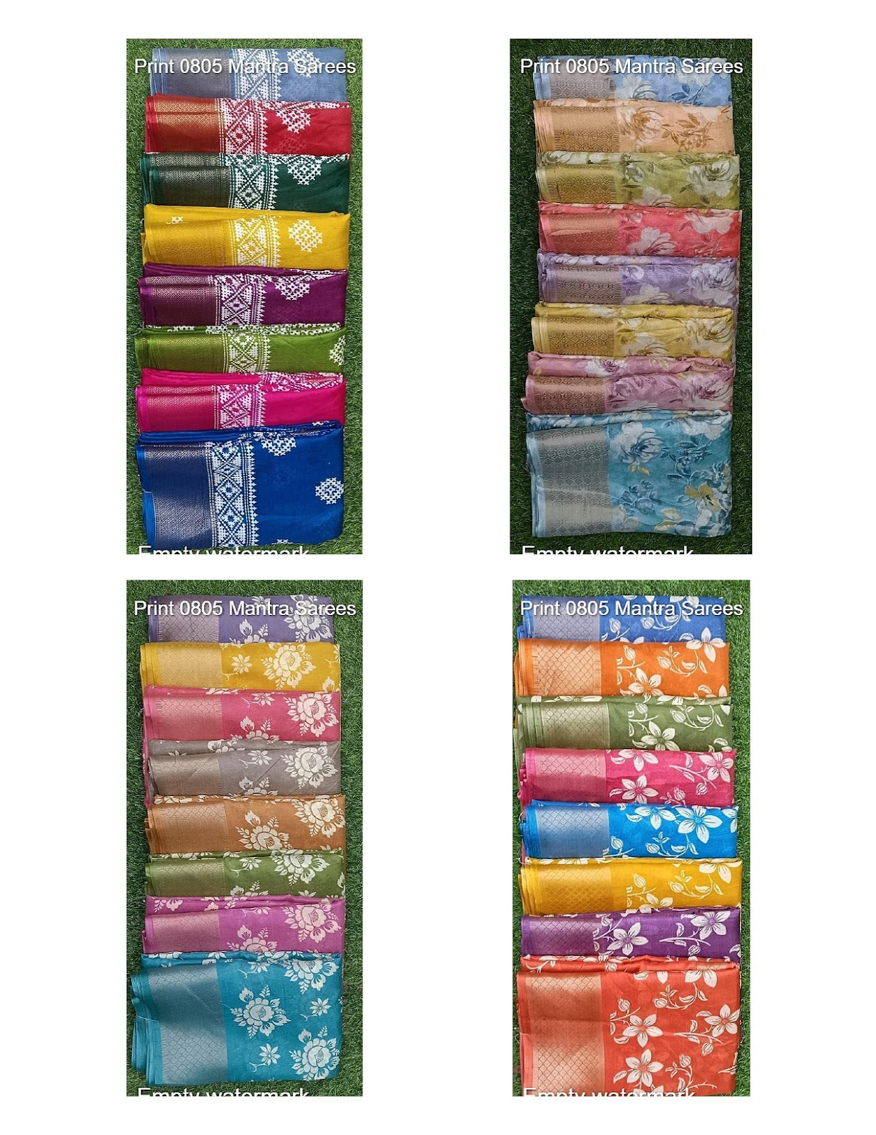 Print 0805 Mantra Sarees Supplier India