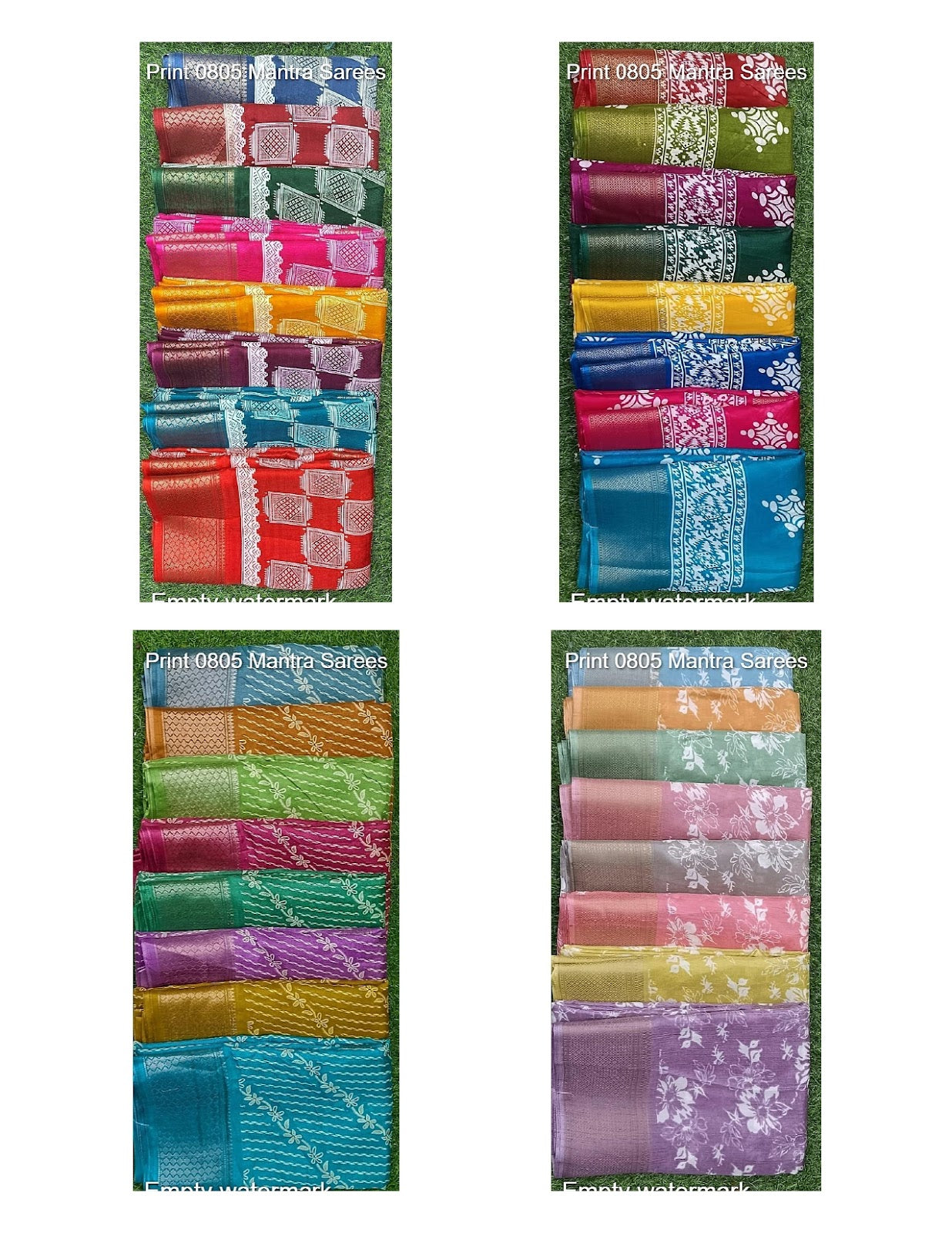 Print 0805 Mantra Sarees Supplier India