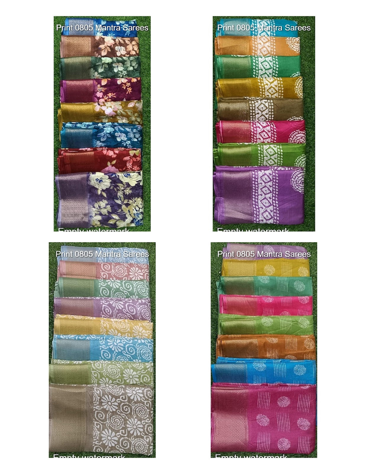 Print 0805 Mantra Sarees Supplier India