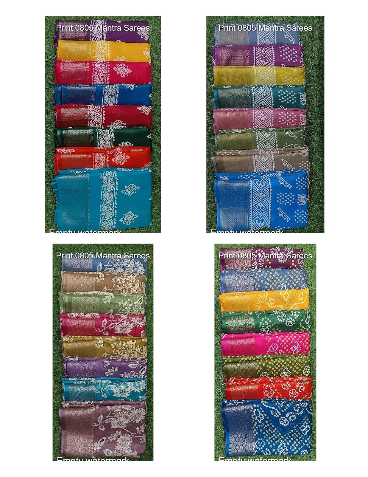 Print 0805 Mantra Sarees Supplier India