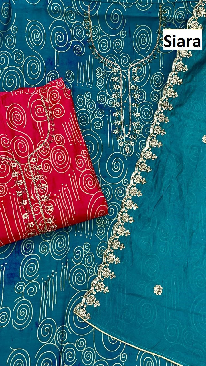 Print 09 Siara Modal Salwar Suits Wholesaler Ahmedabad