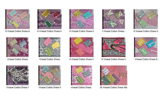 Print 19036 Virasat Cotton Cotton Dress Material Manufacturer Gujarat