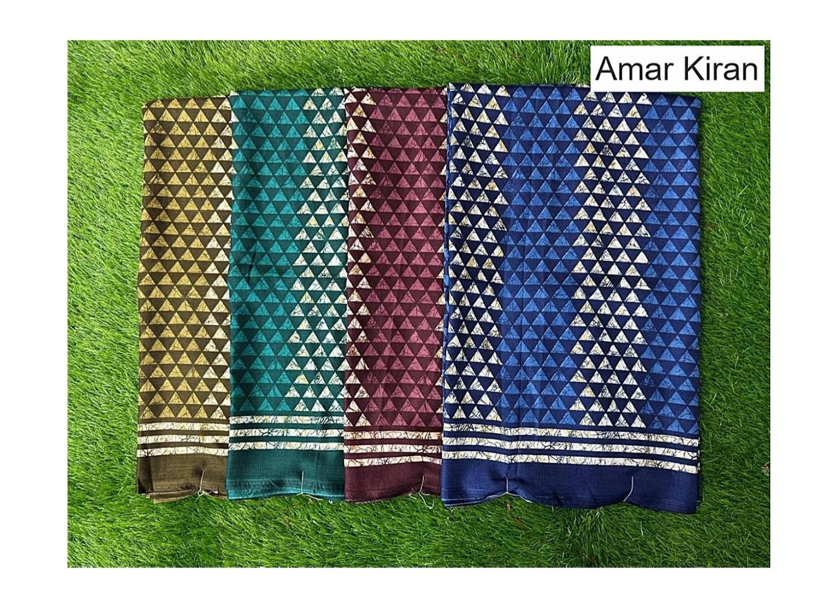 Print 21 Amar Kiran Raw Silk Sarees Exporter India