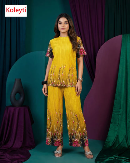Print 220626 Koleyti Co Ord Set Wholesaler India