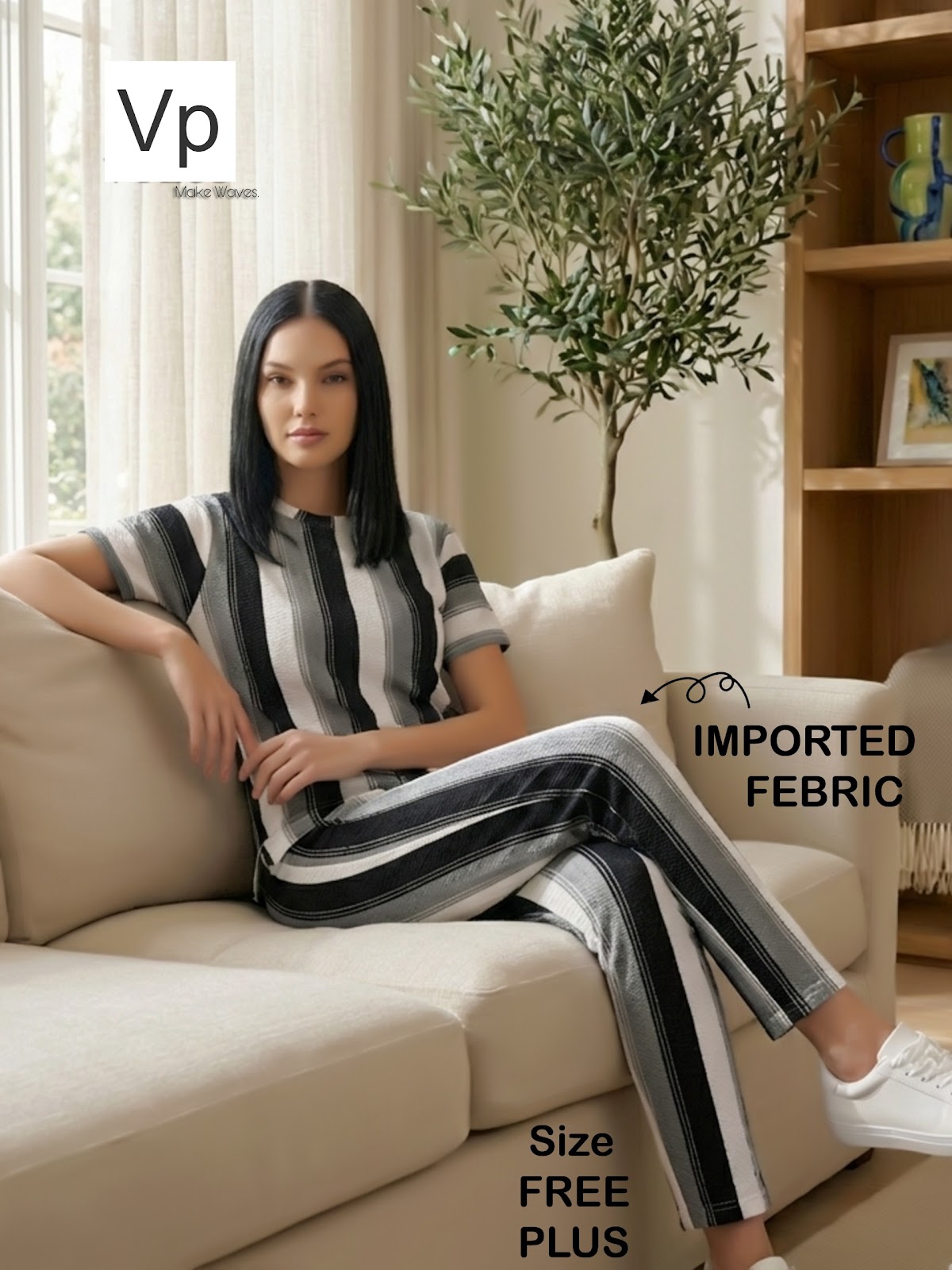 Print 240226 Vp Imported Pyjama Night Suits Wholesaler