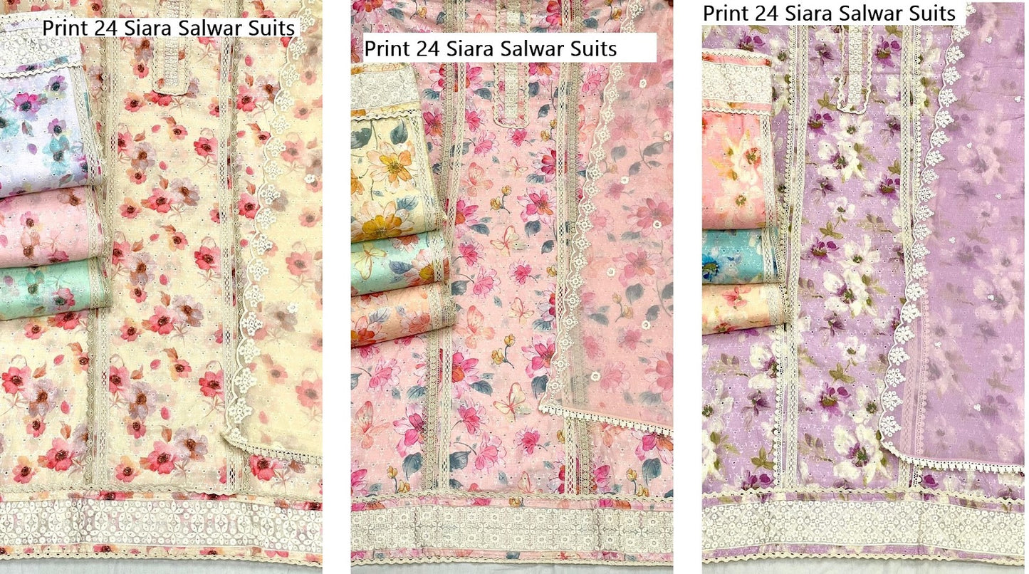 Print 24 Siara Cotton Salwar Suits Wholesaler India