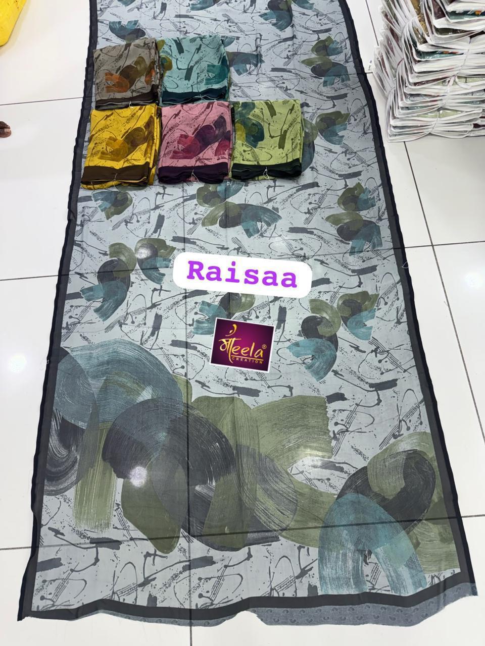 Print 2608 Raisaa Sarees Wholesale Rate