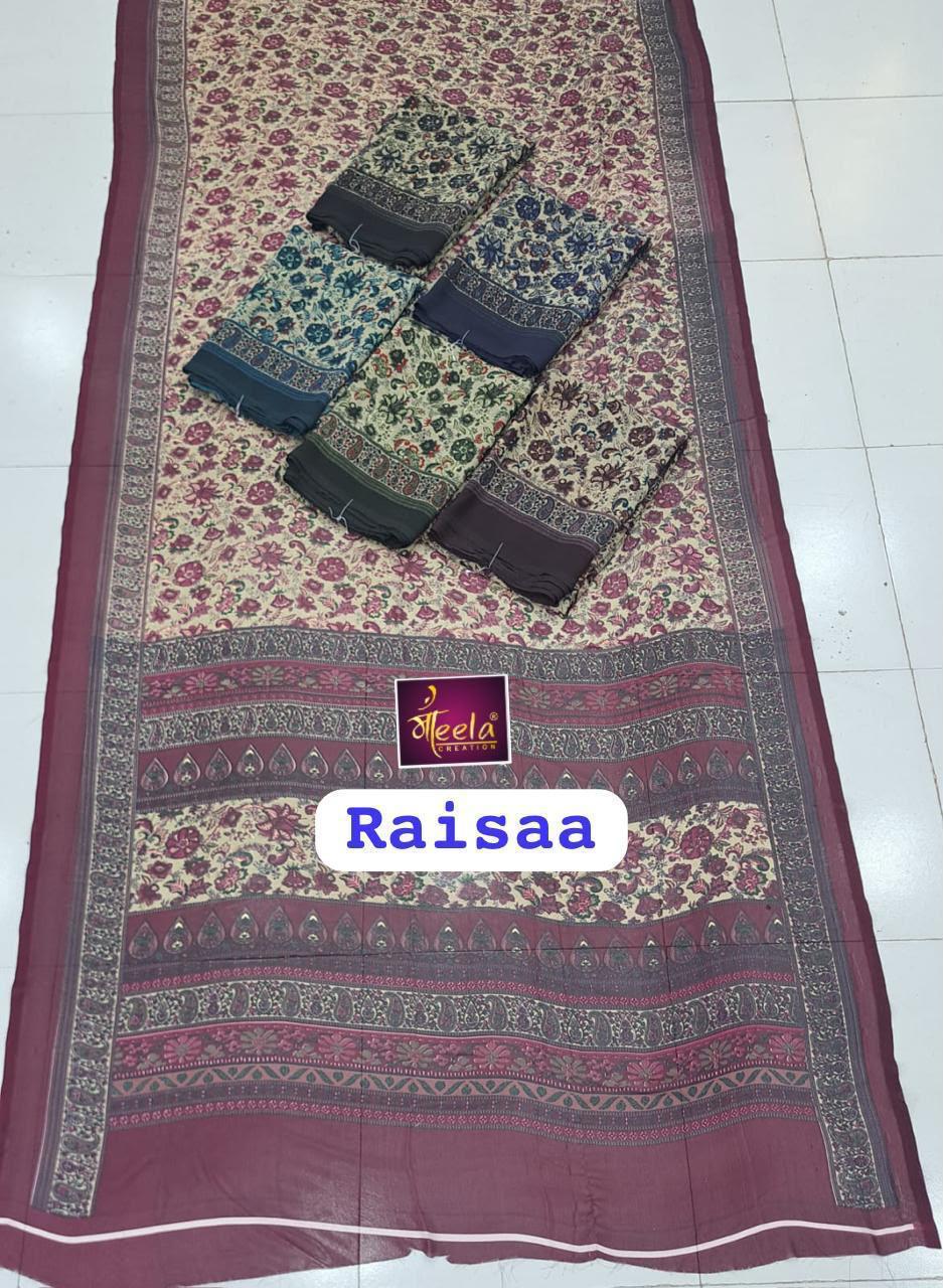 Print 2608 Raisaa Sarees Wholesale Rate