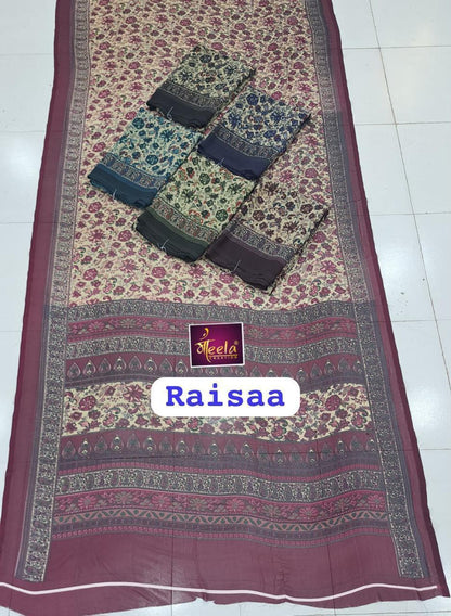 Print 2608 Raisaa Sarees Wholesale Rate