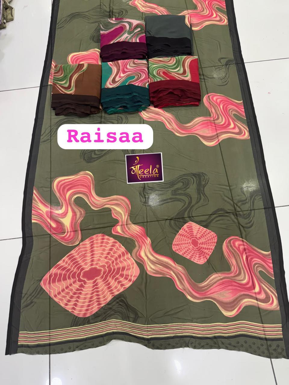Print 2608 Raisaa Sarees Wholesale Rate