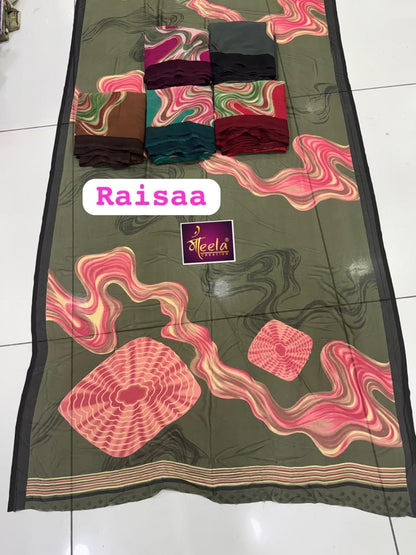 Print 2608 Raisaa Sarees Wholesale Rate