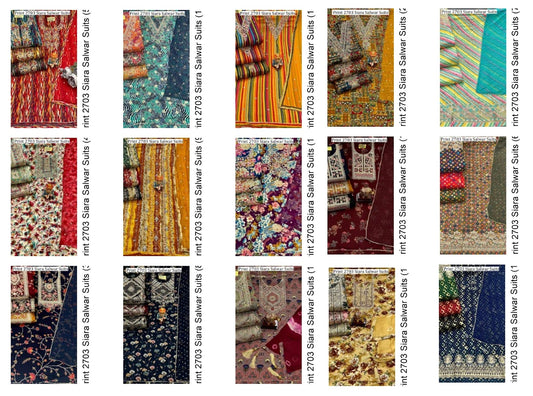 Print 2703 Siara Rayon Salwar Suits Manufacturer Gujarat