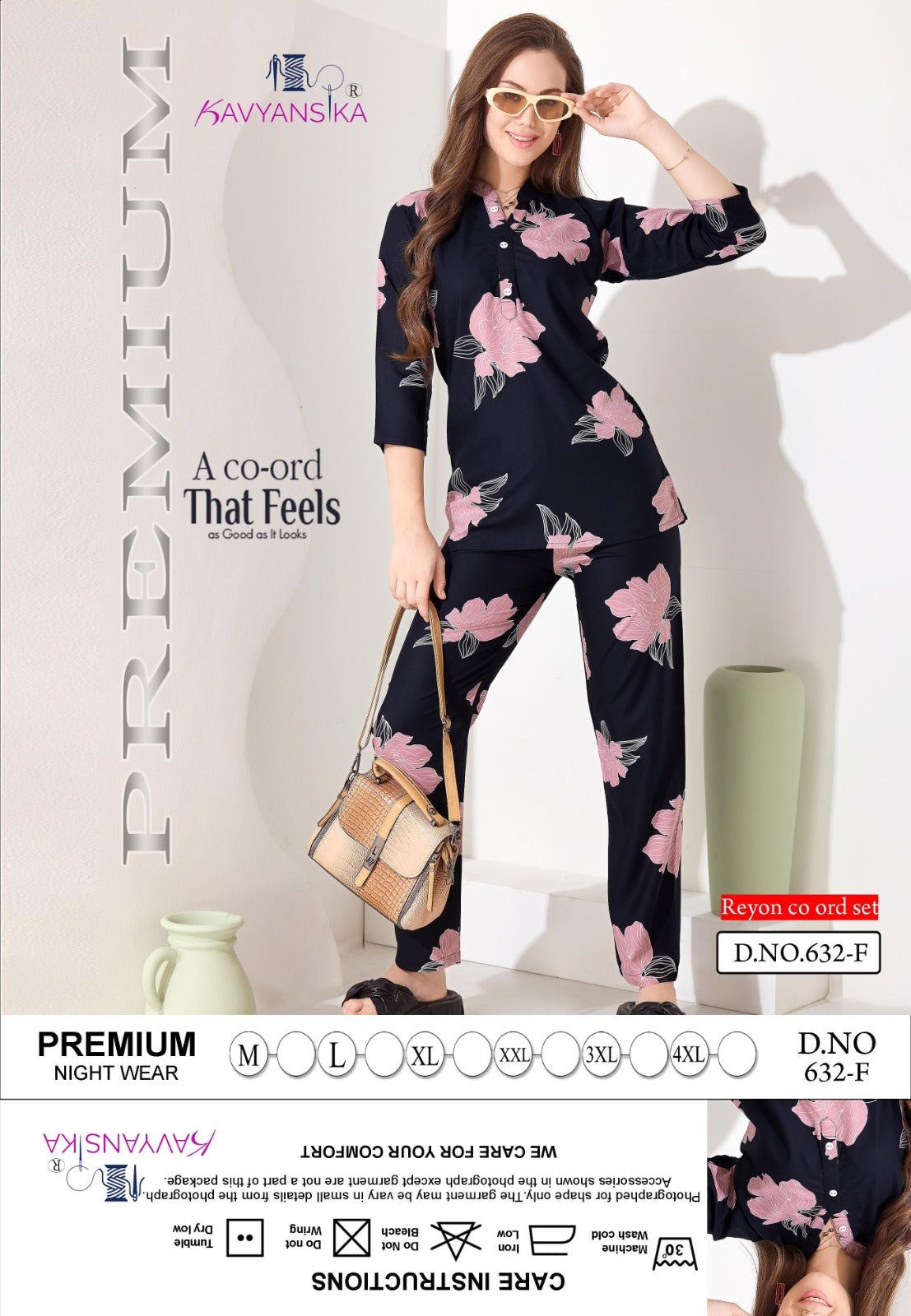 Print Design 632 Kavyansika Reyon Co Ord Set Wholesale