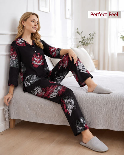 Print To Print 0707 Perfect Feel Rayon Co Ord Set Wholesale Rate