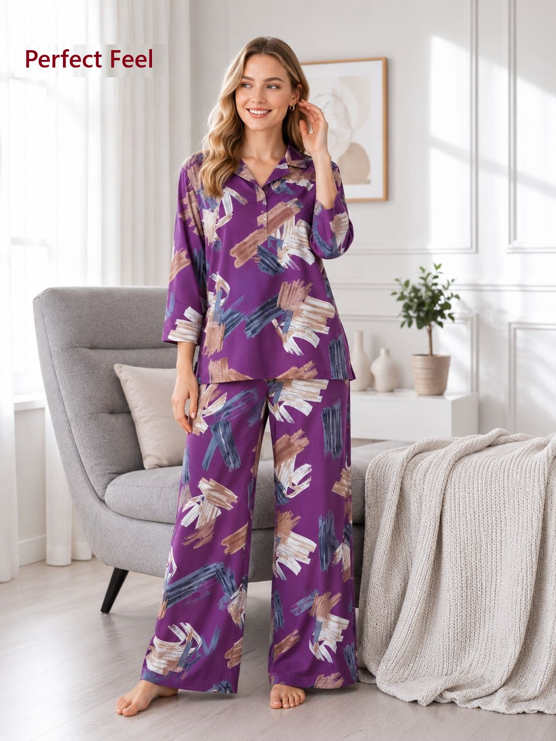 Print To Print 0707 Perfect Feel Rayon Co Ord Set Wholesale Rate