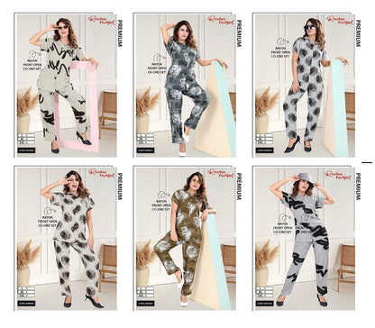 Print To Print 0907 Ruchee Fashion Rayon Co Ord Set Manufacturer India