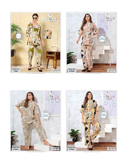 Print To Print 0909 Belly Cotton Co Ord Set Exporter India