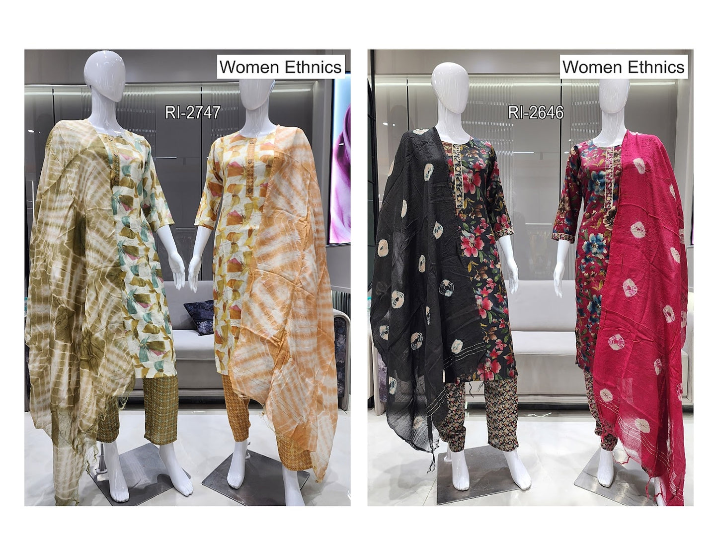 Print To Print 1610 Women Ethnics Capsule Readymade Pant Style Suits Wholesale Price