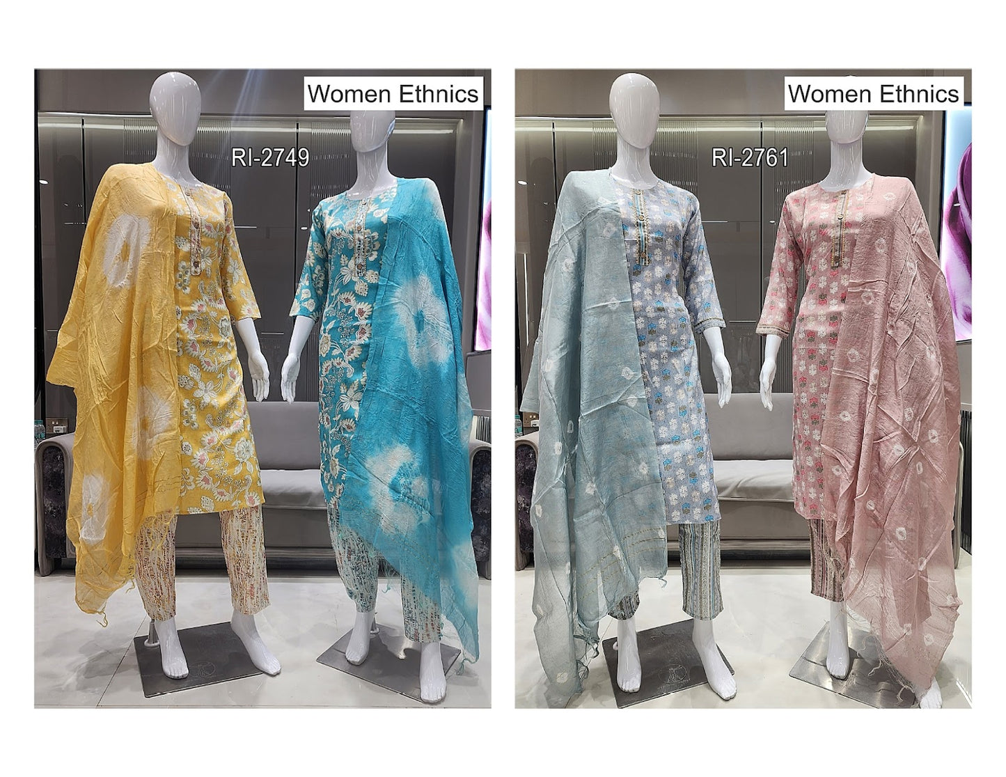 Print To Print 1610 Women Ethnics Capsule Readymade Pant Style Suits Wholesale Price