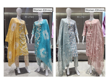 Print To Print 1610 Women Ethnics Capsule Readymade Pant Style Suits Wholesale Price