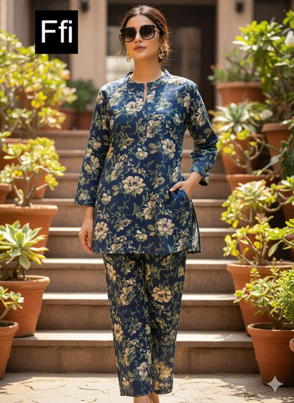 Print To Print 161225 Ffi Cotton Co Ord Set Manufacturer