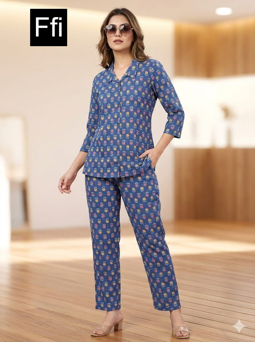 Print To Print 161225 Ffi Cotton Co Ord Set Manufacturer