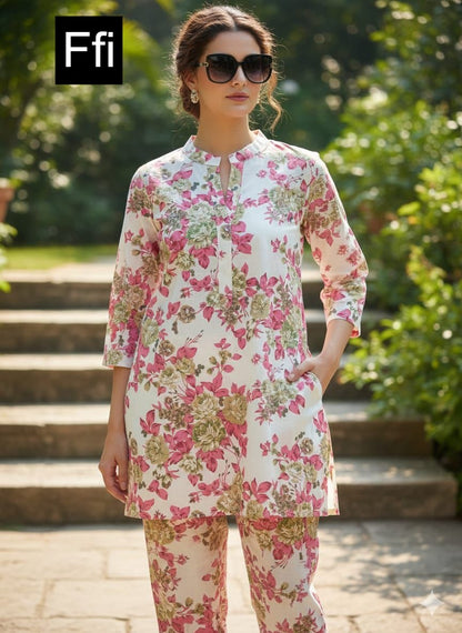 Print To Print 161225 Ffi Cotton Co Ord Set Manufacturer