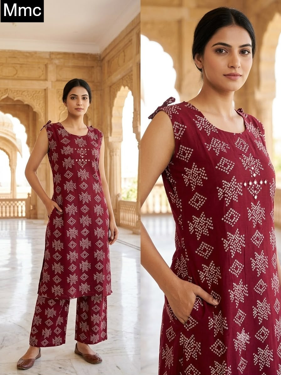Print To Print 2907 Mmc Rayon Co Ord Set Manufacturer Gujarat