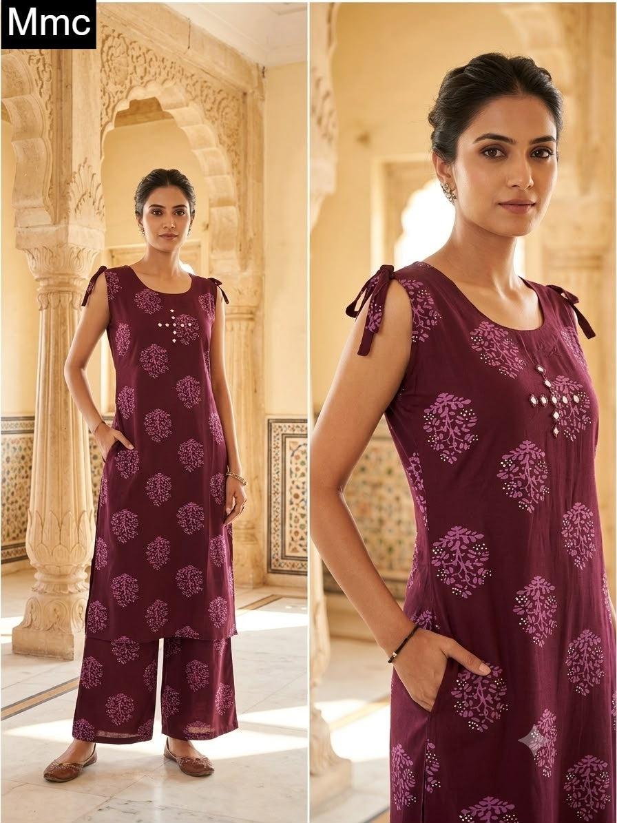 Print To Print 2907 Mmc Rayon Co Ord Set Manufacturer Gujarat
