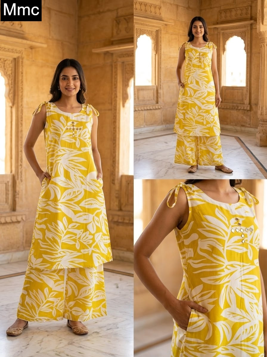 Print To Print 2907 Mmc Rayon Co Ord Set Manufacturer Gujarat